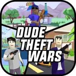 Скачать Dude Theft Wars мод для Андроид